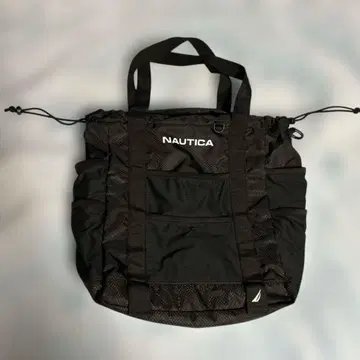 NAUTICA 복조리형 토트 (숄더) 백 블랙