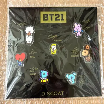 BTS BT21 LINE FRIENDS 아크릴 핀 배지