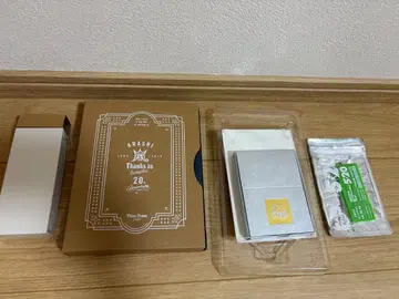 아라시 ARASHI 20주년 기념 FC 한정판 굿즈