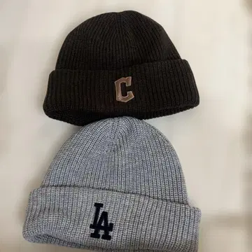 MLB 한국 구매 니트 모자 세트 판매