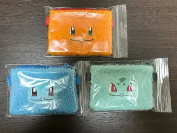 포켓몬 복슬복슬 파우치 이상해씨 꼬부기 파이리 3종 세트