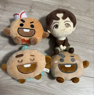 BT21 SHOOKY 봉제 인형 3종 TinyTAN 1종