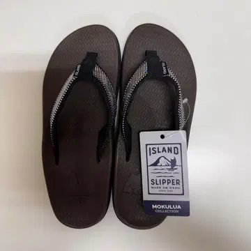 ISLAND SLIPPER MOKULUA 샌들 브라운 7