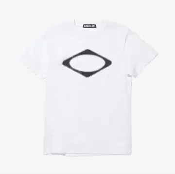 MISCHIEF RHOMBUS BLUR T-SHIRTS 미스치프 L