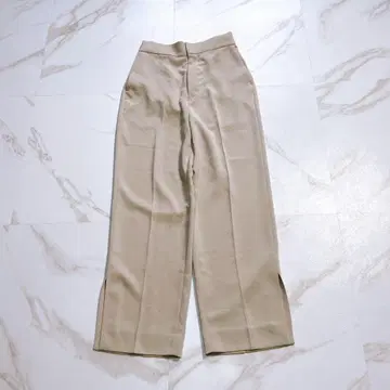 카오스 아치 슬릿 팬츠 베이지 38/M
