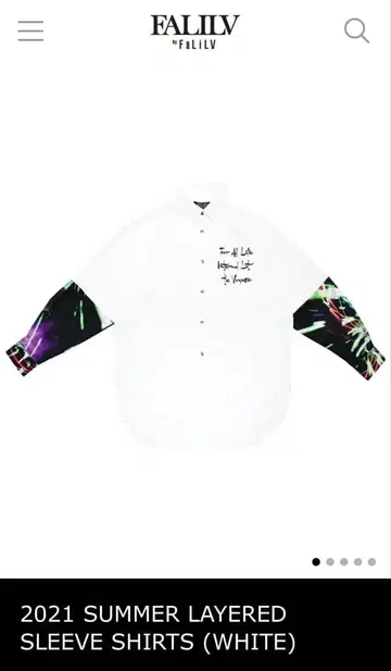FALILV 2021 SUMMER LAYERED SLEEVE SHIRT