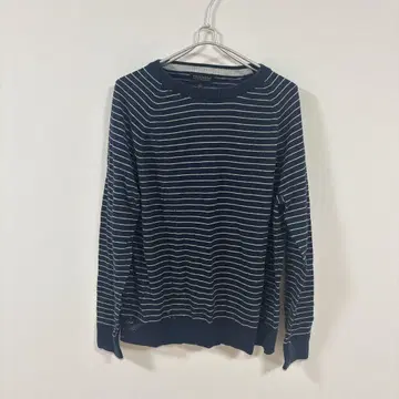 [ L ] BANANA REPUBLIC 캐시미어 보더 니트 스웨터
