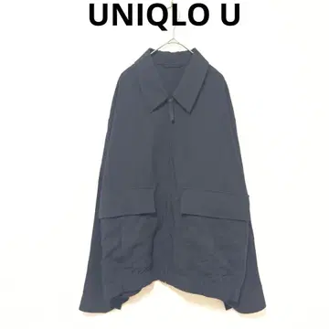 UNIQLO U 숏 블루종 유니클로 블랙 XL black
