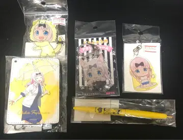 카구야 님은 고백받고 싶어 후지와라 치카 굿즈 5점