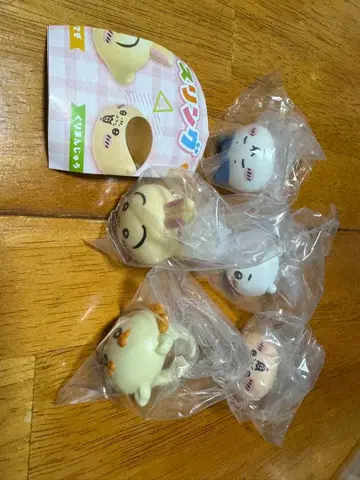 치이카와 페이스 반지 가챠 컴프 세트