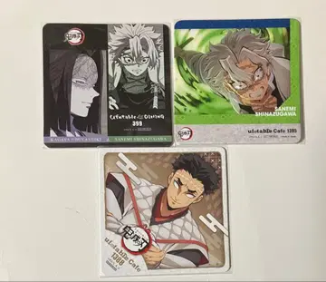 귀멸의 칼날 ufotable 코스터 시나즈가와 사네미 히메지마 교메이