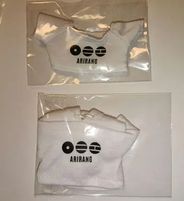BTS 아리랑 ARIRANG 10cm 봉제인형 옷 티셔츠 후디 세트