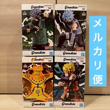 새상품 미개봉 NARUTO 돌풍전 Grandista 피규어 4개 세트