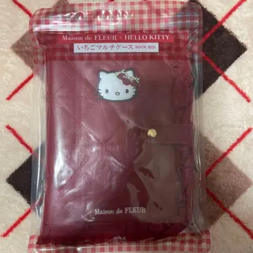Maison de FLEUR 메종 드 플뢰르 x 키티 딸기 멀티 케이스