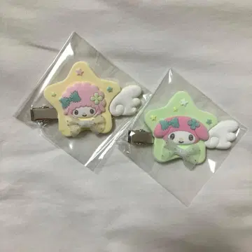 산리오 시크릿 앞머리 클립 키라키라 위시 마이멜로디, 피아노 세트