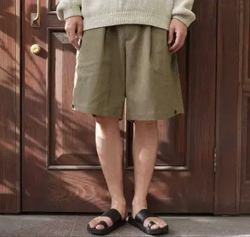 MAATEE&SONS for khaki 'SHORT TROUSER 피케'