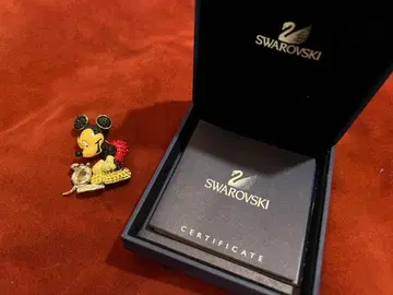 Swarovski 미키마우스 브로치 스와로브스키 박스 포함