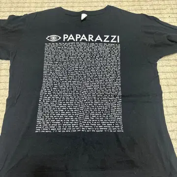 RADWIMPS PAPARAZZI 긴팔T셔츠 블랙 M