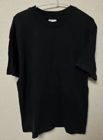 블랙 L 90s Hanes Beefy T Blank