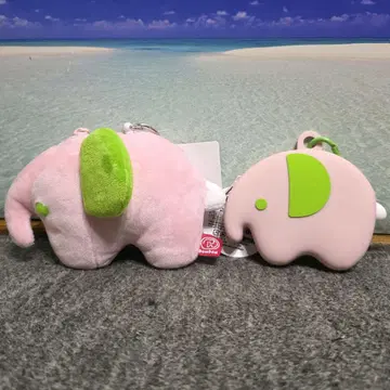돔돔버거 지퍼 달린 봉제인형 패스케이스 실리콘 파우치