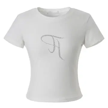 threetimes jewel tee 시즈니룩 무채색룩 정품