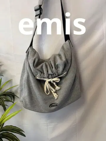 emis 숄더백 그레이