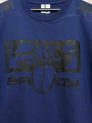 초레어 당시 물건 TONGUE 타구에 티셔츠 야마모토 KID L