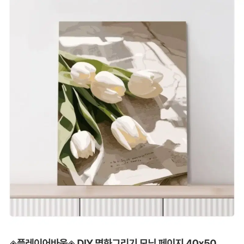 플레이어바웃 DIY 명화그리기 튤립 40x50