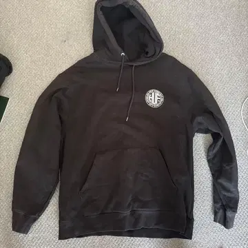 HUF 하프 후드티 블랙