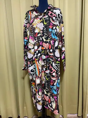 니코앤드 TSUMORI CHISATO 올 패턴 긴팔 셔츠