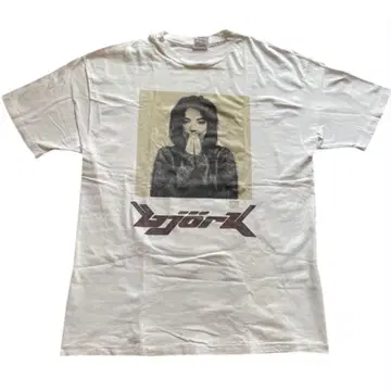 90s Bjork 데뷔 티셔츠