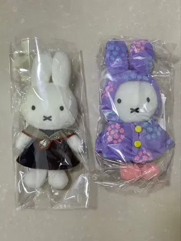 미피 스타일 한정판 레인코트 zakka 마스코트 2점 세트