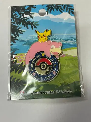 포켓몬 포켓몬 센터 카가와현 야돈현 야돈 핀 배지 로고 핀즈 한정판