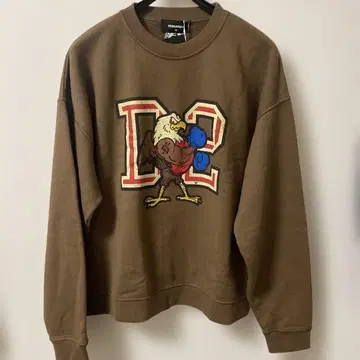 미사용 새상품 DSQUARED2 트레이닝복 복싱 이글 브라운 M