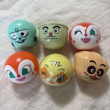 호빵맨 가챠가챠 커다란 호빵맨 마스코트 묶음 판매