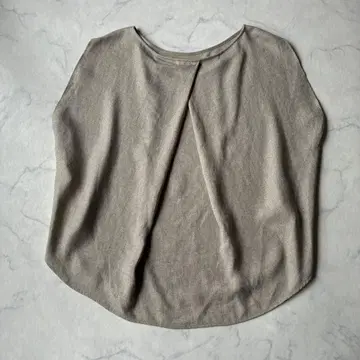 새상품급 Spick& Span 린넨 라이크 프렌치 슬리브 내추럴 38