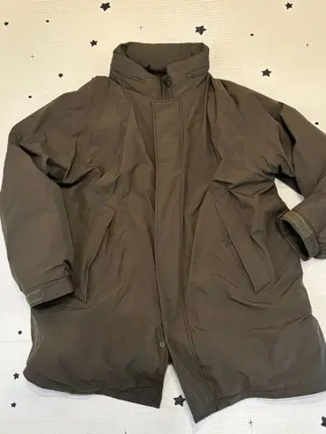 UNIQLO 방풍 패딩 코트 카키 XL
