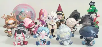 POP MART SKULLPANDA 피규어 14점 세트