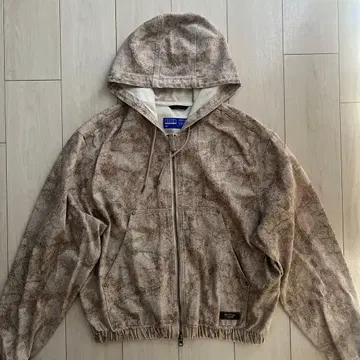 ZARA 워시드 후드 부착 자켓 리얼트리