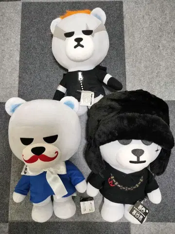 KRUNK x BIGBANG 봉제 인형 3개 세트 YG