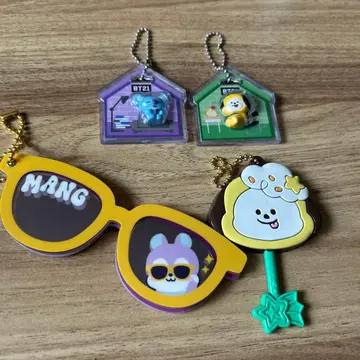 BT21 키링 4세트
