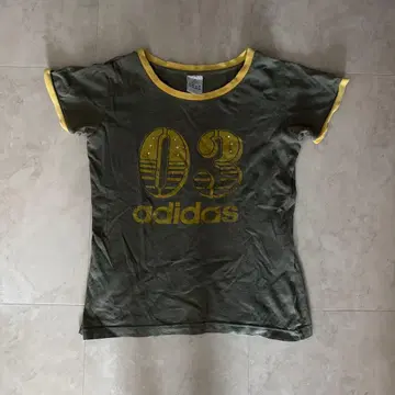 adidas 반팔 티셔츠 큐빅 y2k 핏 티 구제 의류