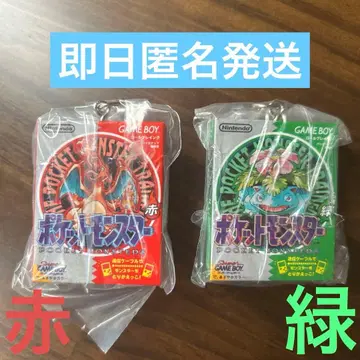 빨간색 녹색 포켓몬스터 30주년 패키지 & 게임 카드 키링