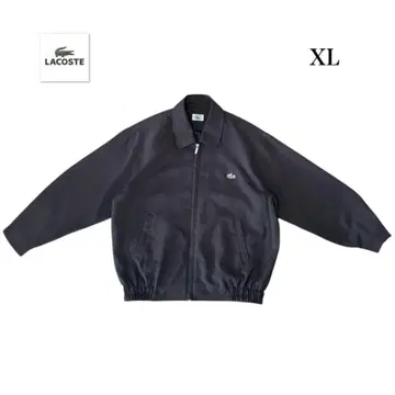 IZOD LACOSTE 블랙 스윙탑 해링턴 자켓 XL