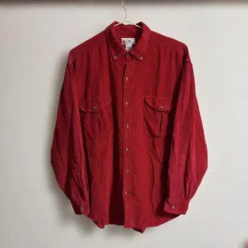 레어 80s 올드 Gap 코듀로이 긴팔 셔츠 홍콩 제조