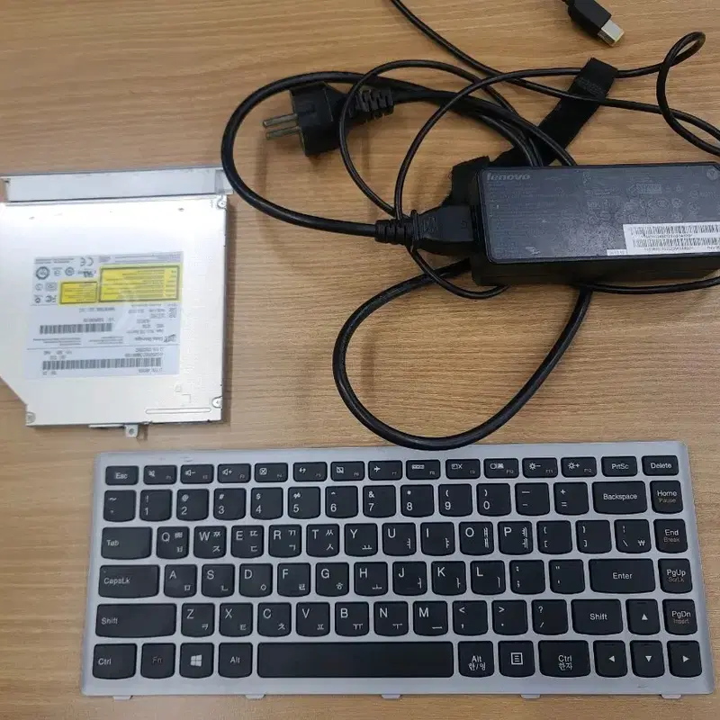 레노버 아이디어패드 z410 어뎁터, 키보드, 노트북 cd-rom