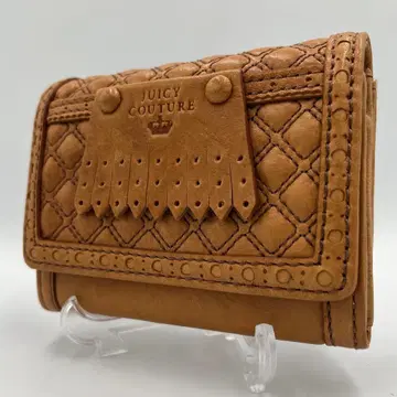 새상품급 JUICY COUTURE 접이식 지갑 브라운 코인 케이스