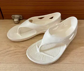 대만 샌들 모자 악어 러닝 샌들 마라톤 발꿈치 있음 34 화이트