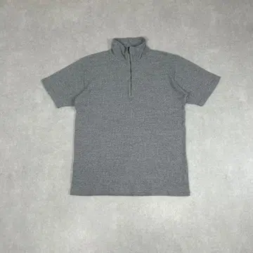 archive 90s UNIQLO 하프 집 슬리브 니트