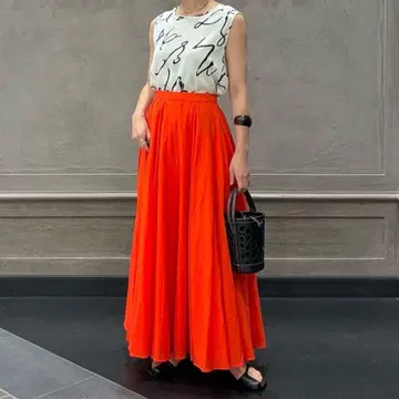MARIHA 유나이티드 애로우즈 롱 스커트 스커트 이번 시즌 빨간색 레드